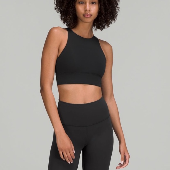 Lululemon Energy High Neck Longline Tough Bra - Picture 1 of 5